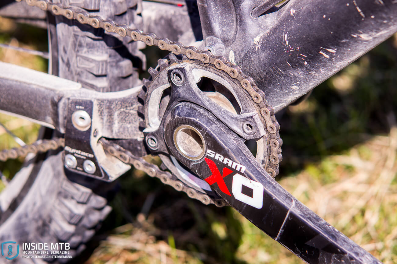 Liteville 601 MK3 Schaltung Kettenführung